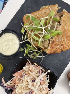 Tuna melted cheese Toast   at Eat.Co in Koh Phangan