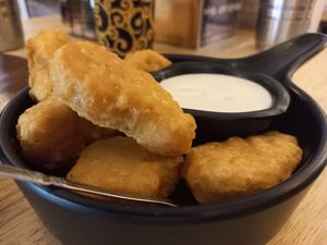 Cheeken nuggets at Eat.Co in Koh Phangan