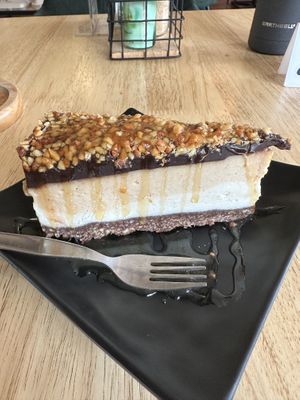 Snickers cheesecake   at Eat.Co in Koh Phangan