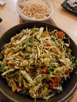 Burmese salad at Eat.Co in Koh Phangan