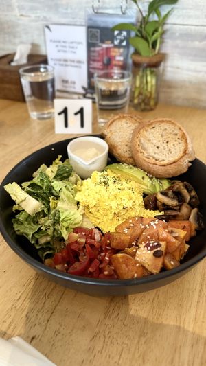 Tofu scramble bowl  at Eat.Co in Koh Phangan