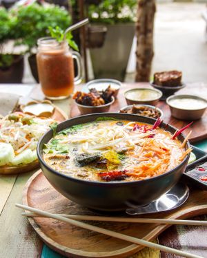 Vegan Ramen at Eat.Co in Koh Phangan