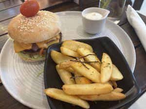 Beyond Meat kimchi burger   at Eat.Co in Koh Phangan