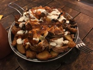 Mushrooms and potatoes  3 at Eat.Co in Koh Phangan