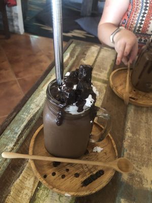 Coco loco freak shake at Eat.Co in Koh Phangan