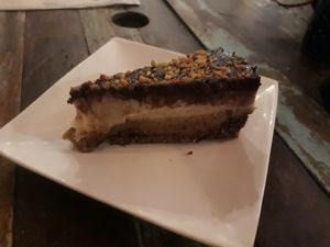 Amazing snickers cake at Eat.Co in Koh Phangan