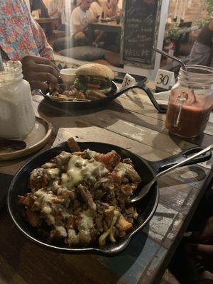 Kebab chips yummy at Eat.Co in Koh Phangan