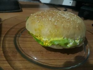 No egg (tofu) & mayo take-out bap at Eat.Co in Koh Phangan