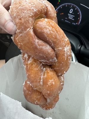 Twist glazed   at Coffee Conscious in Berkeley