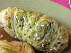 Cabbage Rolls at Pure Green Vegan in Adelaide