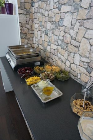 Sunday brunch buffet. at Les Delices De Gigi in Le Perreux