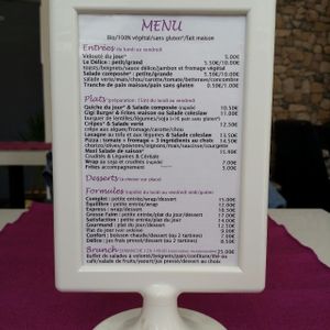 Menu at Les Delices De Gigi in Le Perreux