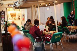 Lunch Time at Vegetalia - Raval in Barcelona