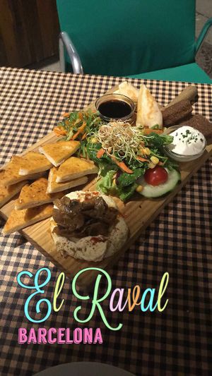 Appetizer Sampler at Vegetalia - Raval in Barcelona