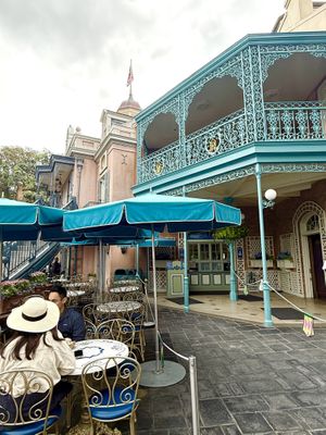   at Disneyland - Royal Street Veranda in Anaheim