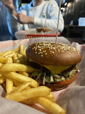 Belze burger   at Belzepub in Prague