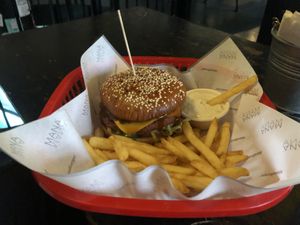 The Belze Burger  at Belzepub in Prague