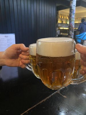 Pilsner   at Belzepub in Prague