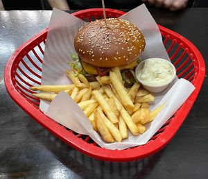 Chilliburger  at Belzepub in Prague