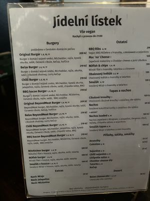   at Belzepub in Prague