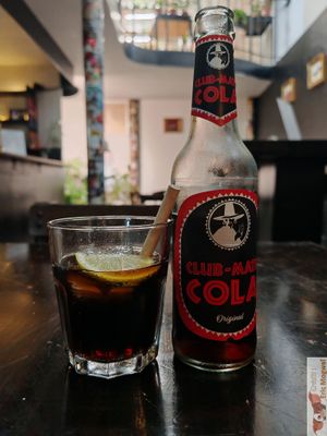 My cola at Belzepub in Prague