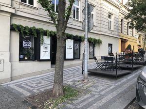 Street view of Belezeepub  at Belzepub in Prague