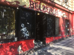 Streetview at Belzepub in Prague