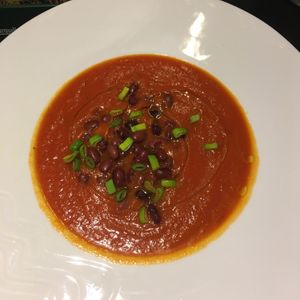 mexican soup at Belzepub in Prague