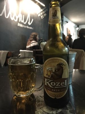Czech beer ☺️ at Belzepub in Prague