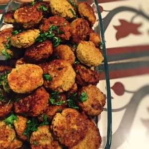 FALAFEL free gluten at Enjoy Vegan in Barcelona