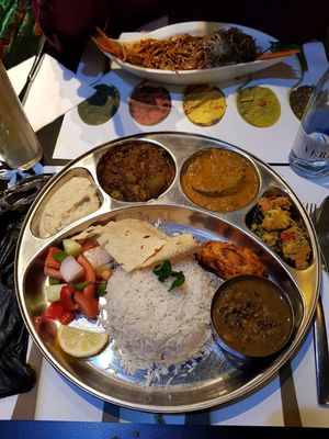 Curry at Enjoy Vegan in Barcelona