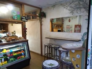 The inside shop  at Enjoy Vegan in Barcelona