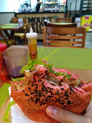 Roots falafel at Mount Zion Vegano in Sao Paulo