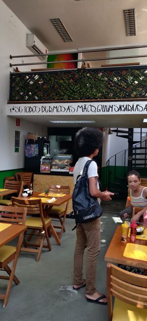Inside at Mount Zion Vegano in Sao Paulo