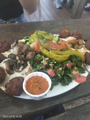  at Yami's Vegetarian Kitchen in Brunswick Heads