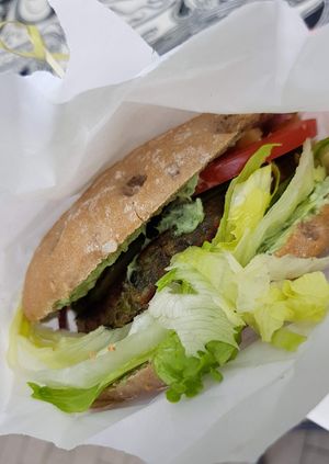 Bärlauchburger  at Die Vegane Art von Delikart in Jena