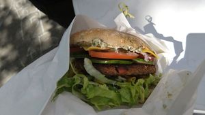 Sauerkrautgrilletta at Die Vegane Art von Delikart in Jena