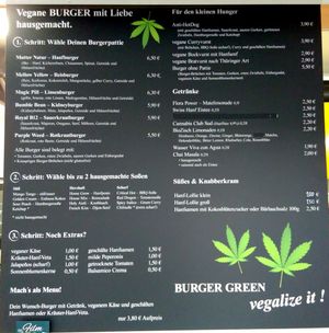 menu (de) at Die Vegane Art von Delikart in Jena