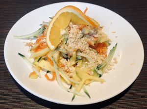 Mango salad at Indochine Vegan in San Francisco