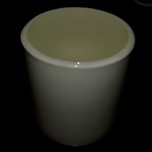 Ice cold sake filled to the brim  at Indochine Vegan in San Francisco
