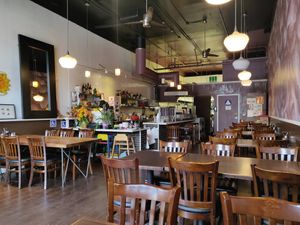 Inside at Indochine Vegan in San Francisco