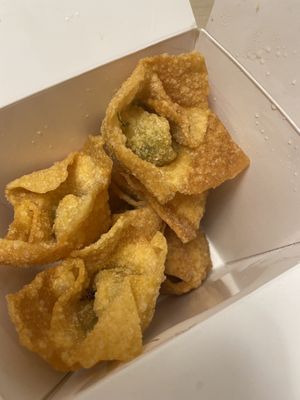Fried Wontons  at Indochine Vegan in San Francisco