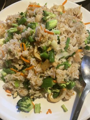 Fried rice   at Indochine Vegan in San Francisco