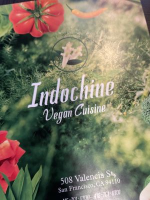   at Indochine Vegan in San Francisco