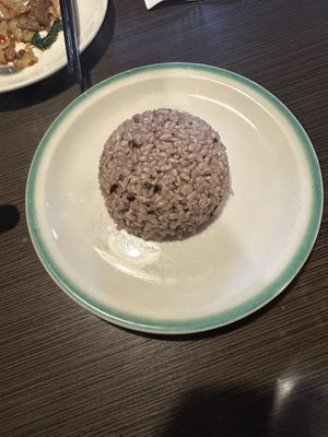 Rice  at Indochine Vegan in San Francisco