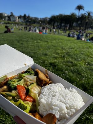   at Indochine Vegan in San Francisco