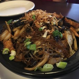 Fragrant Vietnamese clay pot.  at Indochine Vegan in San Francisco