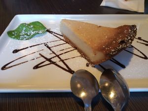 Cheesecake at Indochine Vegan in San Francisco