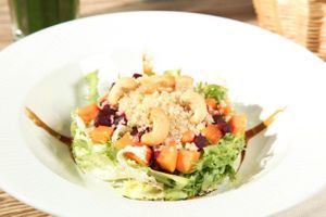 Plato at Happy Day Vegetariano in Barcelona