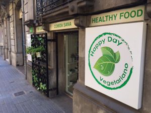 Entrada at Happy Day Vegetariano in Barcelona